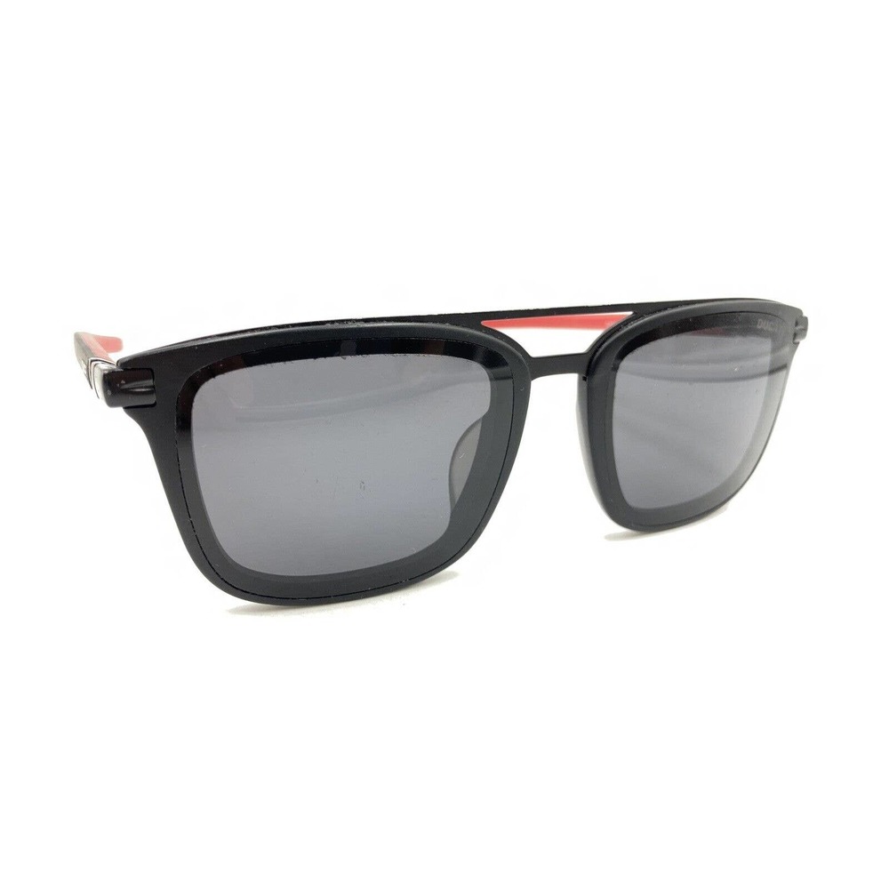 Ducati DA 5014-1 002 Black Red Square Sunglasses Frames 55-19 145 Men Women